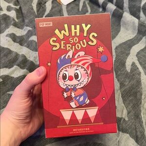 Popmart “Why So Serious” Labubu Plush Blind Box - Lumino Feast - BRAND NEW!